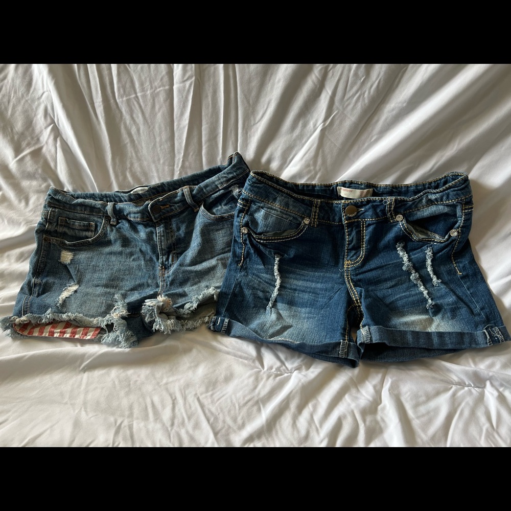 Jean shorts